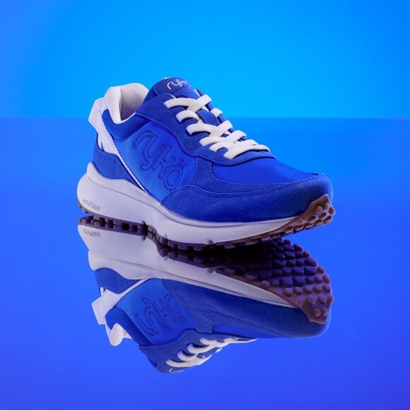 NEW ryka Jog On Sneakers Dazzling Blue For Women 252 - Picture 1 of 11